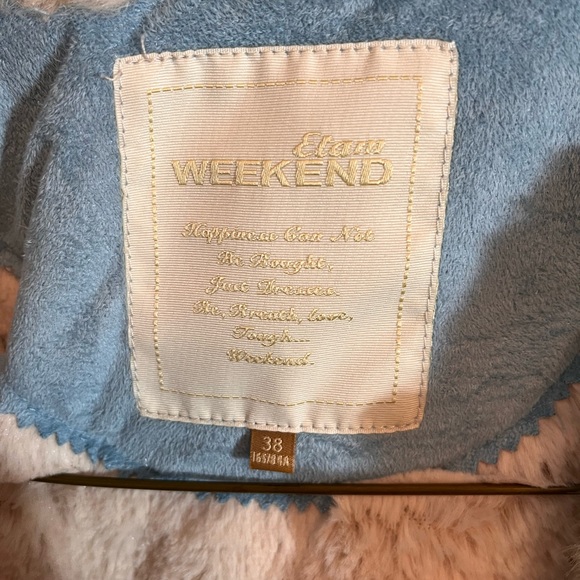 Vintage Etam Faux Fur/Suede Womens Coat - Picture 4 of 4